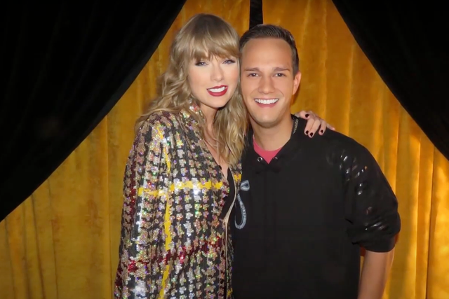 <p>Taylor Swift and Bryan West</p>